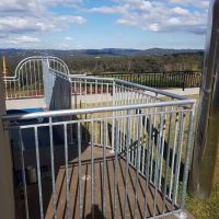 Silver Outdoor Wrought Iron Balustrade